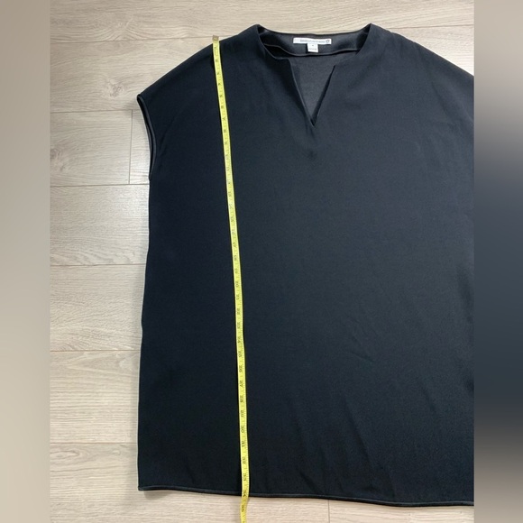 Diane Von Furstenberg Black Cap Sleeve Mini Dress - Picture 14 of 15